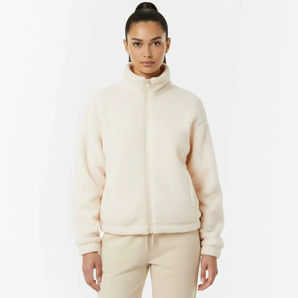 Women's Polar Full Zip Long Sleeve Funnel Neck Fleece