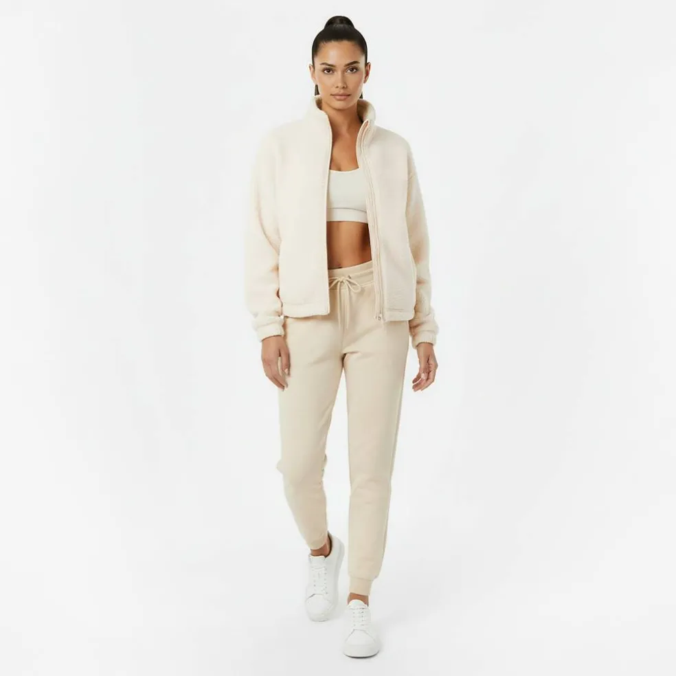 Women's Polar Full Zip Long Sleeve Funnel Neck Fleece