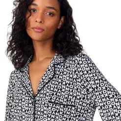 Women's Print Long Sleeve Pyjama Set