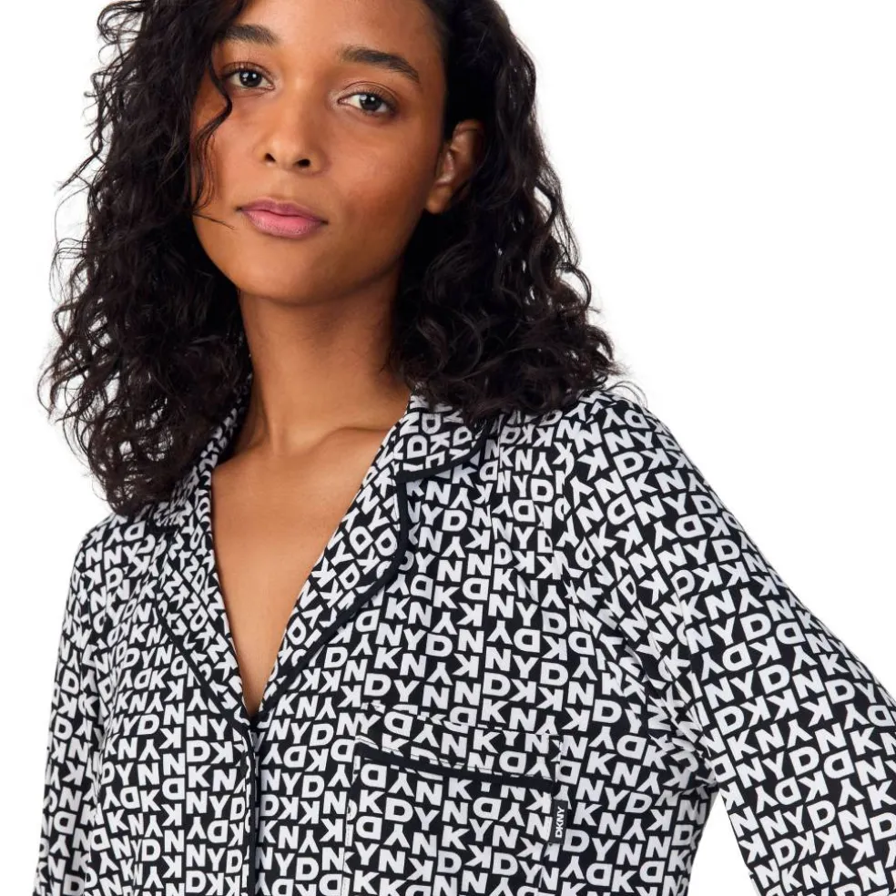 Women's Print Long Sleeve Pyjama Set