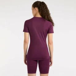 Women's Pro Poly Short-Sleeve Performance Gym Top