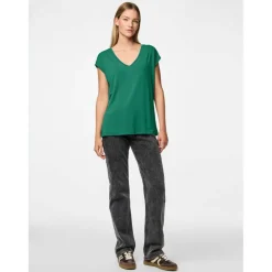 Women's Regular Fit Knitted T-Shirt