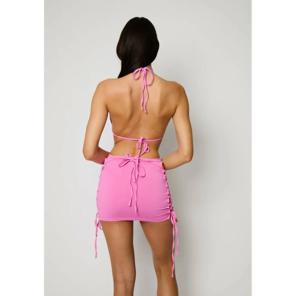 Women's Ruched Bodycon Dress