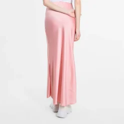 Women's Satin Midi Skirt