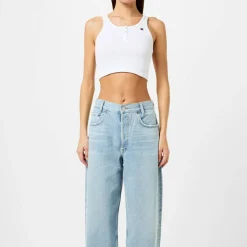 Women's Short Sleeve Crop Top