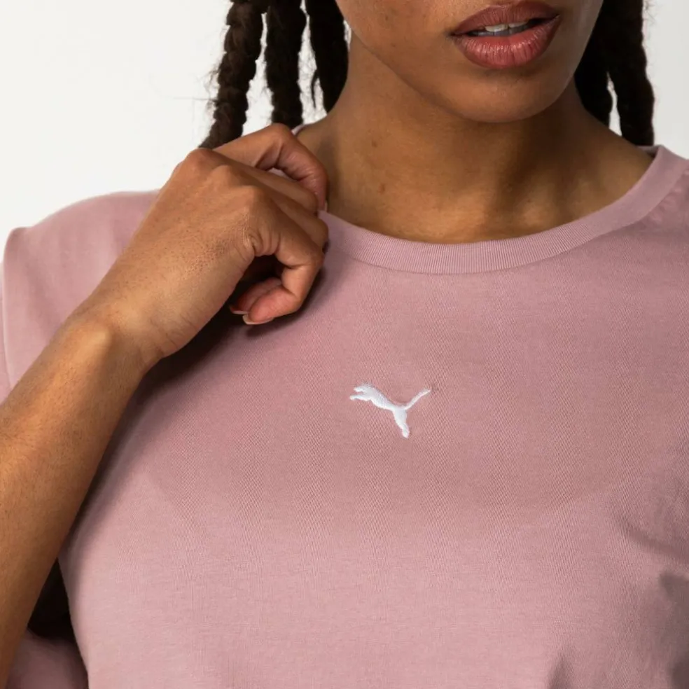 Women's Single Cat Boyfriend Oversized T-Shirt
