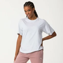 Women's Single Cat Boyfriend Oversized T-Shirt