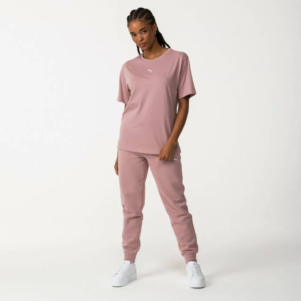 Women's Single Cat Boyfriend Oversized T-Shirt