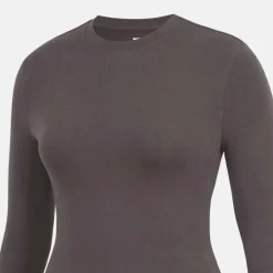 Women's Slaz Ess Cotton Slim Fit Long Sleeve T-Shirt