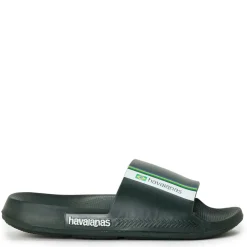 Women's Slide Brasil Black Flip Flops