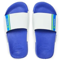 Women's Slide Brasil Black Flip Flops