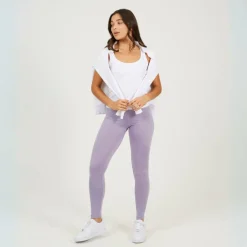 Womens Slim Leg Lilac Leggings