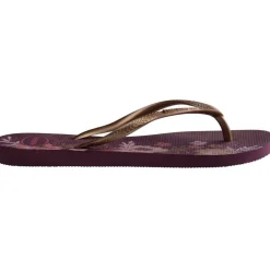 Women's Slim Print Flip Flops