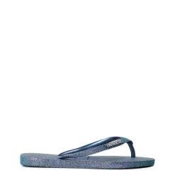 Women's Slim Sparkle II Aubergine Flip Flops