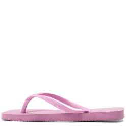 Women's Square Logo Pop Up Fresh Lavender Flip Flops