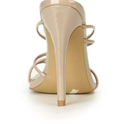 Women's Square Toe Loop Strap Flat Sandal