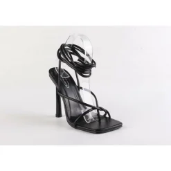 Women's Square Toe Strappy Flat Sandal