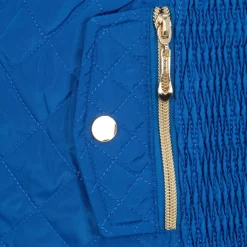 Women's Stand Collar Full Zip Hip Length Gilet