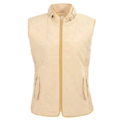 Women's Stand Collar Full Zip Hip Length Gilet