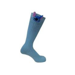 Womens Stitch Graphic 3 Pack Knee High Socks