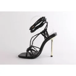 Women's Strappy Tie-Up Flat Sandal