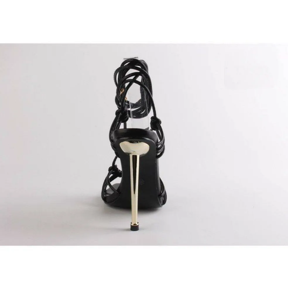 Women's Strappy Tie-Up Flat Sandal