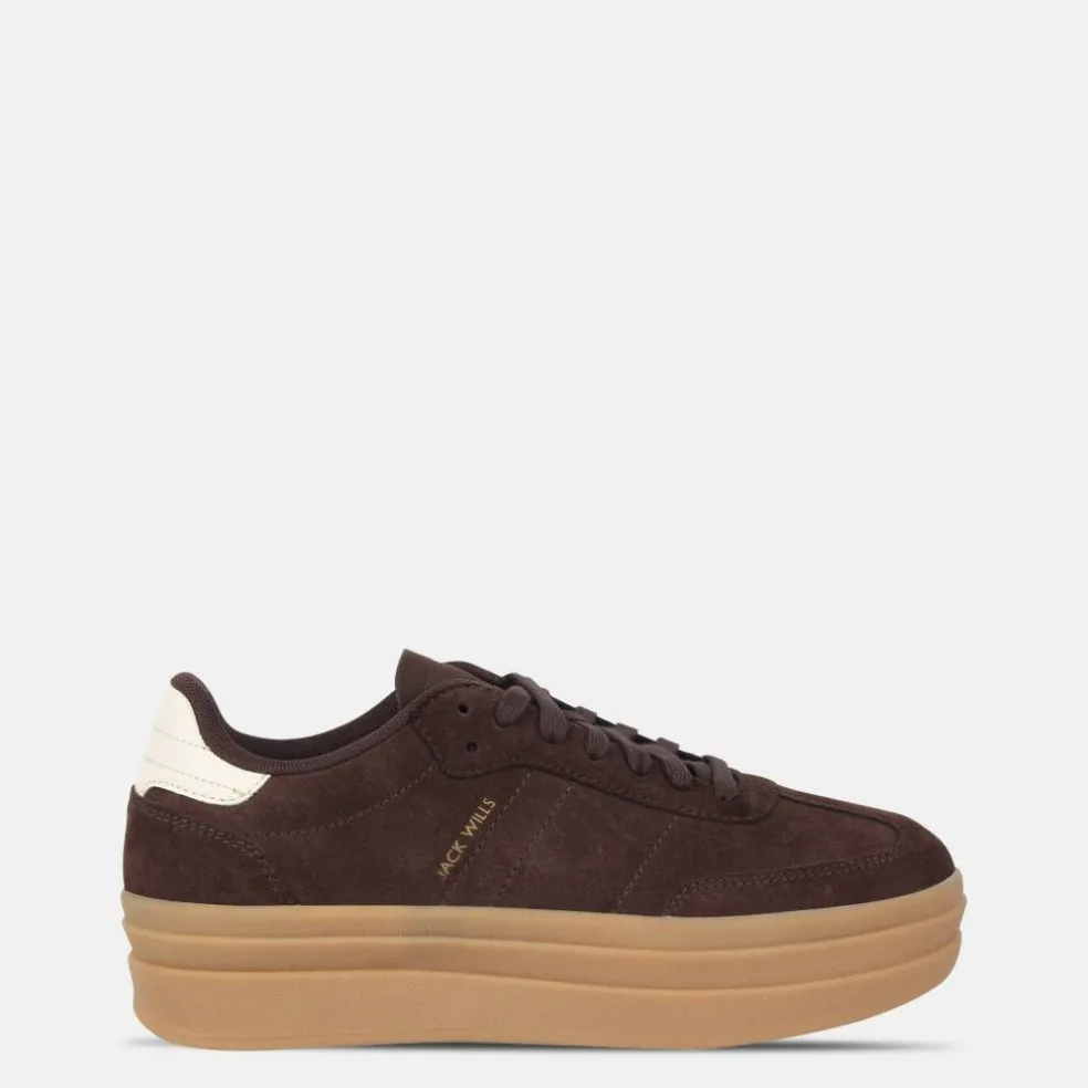 Womens Suede Newbury Platform