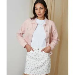 Women's TB Seoul Mini Denim Skirt