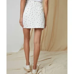 Women's TB Seoul Mini Denim Skirt