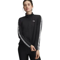 Women's Tech Tape Zipped Long-Sleeve Performance Gym Top