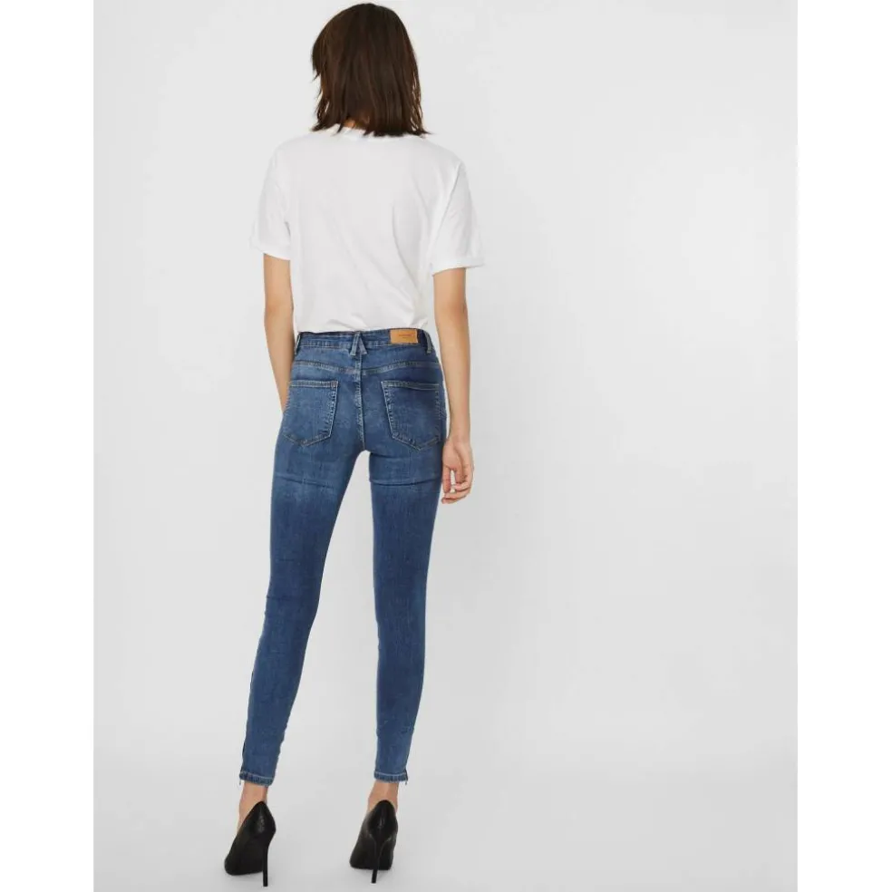 Women's Tilde Midrise Slim Ankle Zipped Skinny Jeans
