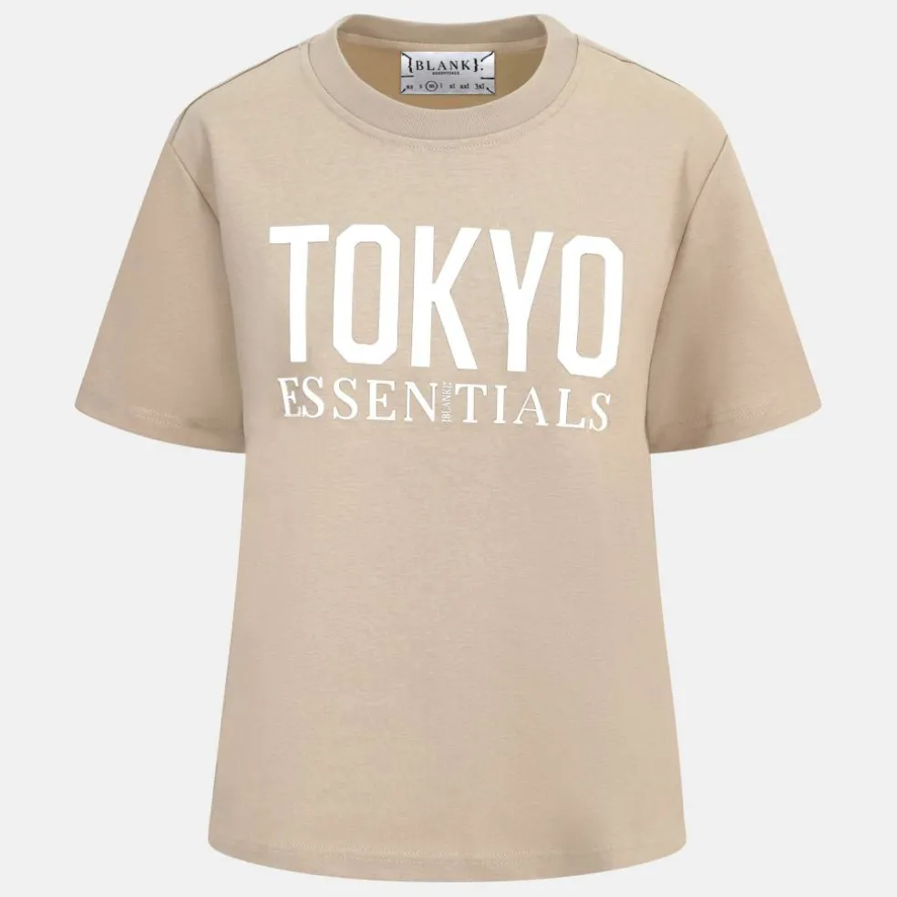 Women's Tokyo Cotton Short Sleeve Oversized Fit T-Shirt