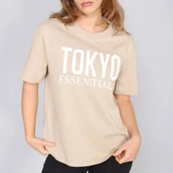 Women's Tokyo Cotton Short Sleeve Oversized Fit T-Shirt