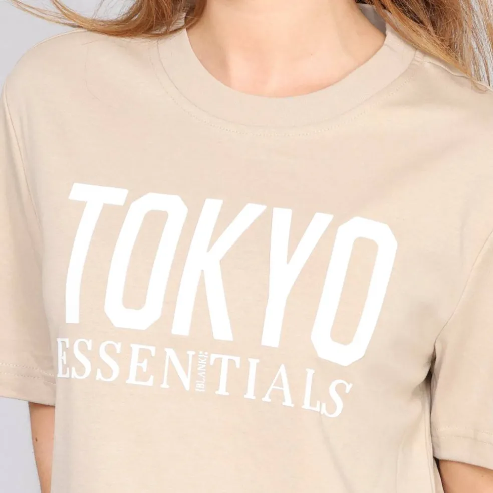 Women's Tokyo Cotton Short Sleeve Oversized Fit T-Shirt