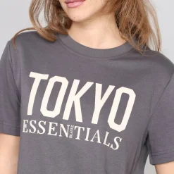 Women's Tokyo Cotton Short Sleeve Oversized Fit T-Shirt