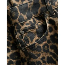 Women's Tokyo Leopard Wide Leg Jeans