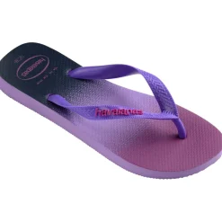 Women's Top Fashion Gold Yellow Flip Flops