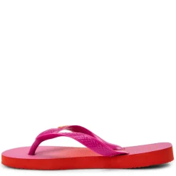 Women's Top Fashion Gold Yellow Flip Flops