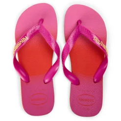 Women's Top Fashion Gold Yellow Flip Flops