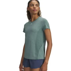 Women's Vanish Seamless Short-Sleeve Performance Gym Top