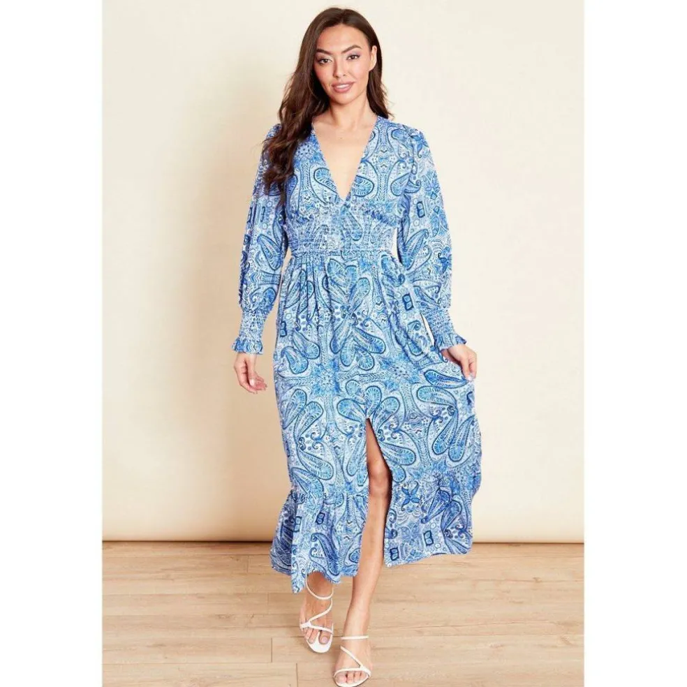 Women's Vrom Shirred Maxi Dress