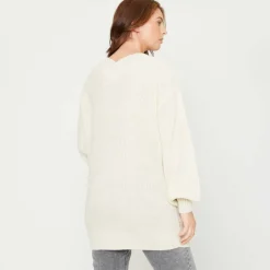 Women's V Slouch Crew Neck Jumper