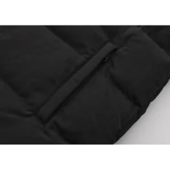 Women's Water Resistant Faux Fur Trim Windproof Long Sleeve Puffer Jacket
