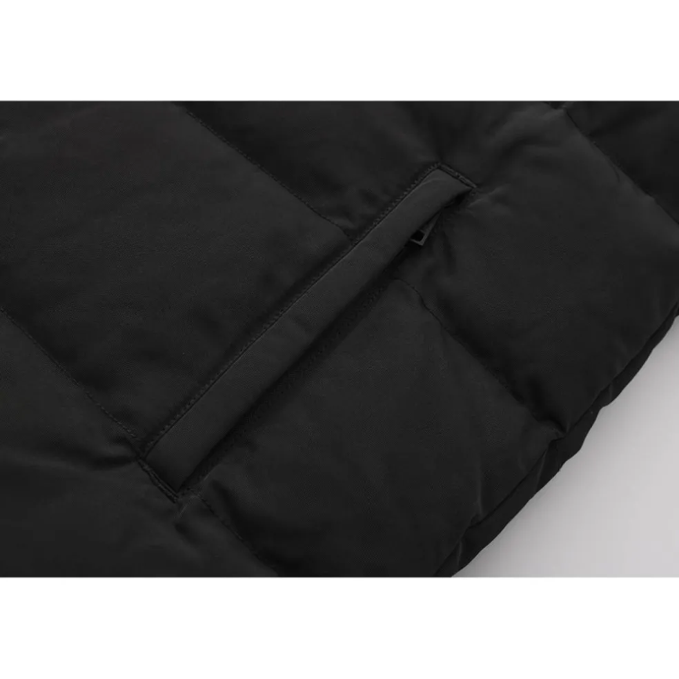 Women's Water Resistant Faux Fur Trim Windproof Long Sleeve Puffer Jacket