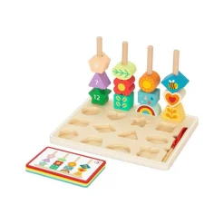 Wooden Beads Sequencing Toy Set