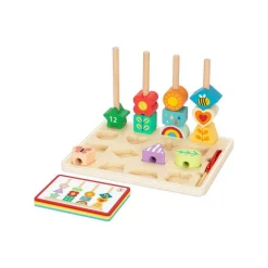 Wooden Beads Sequencing Toy Set