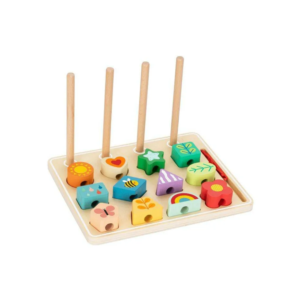 Wooden Beads Sequencing Toy Set