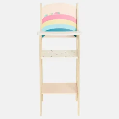 Wooden White Doll High Chair