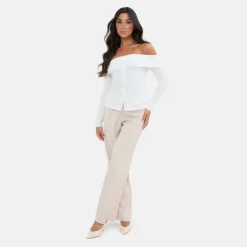 Woven Straight Leg Trouser