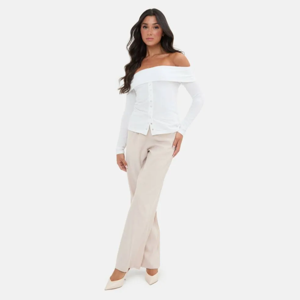 Woven Straight Leg Trouser